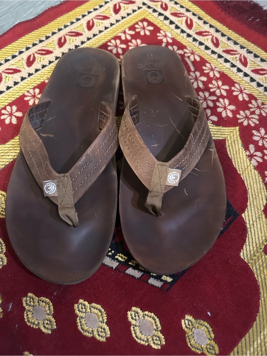 OluKai Other - Olukai Ohana Men's Leather Sandals - Dark Java - Size 11